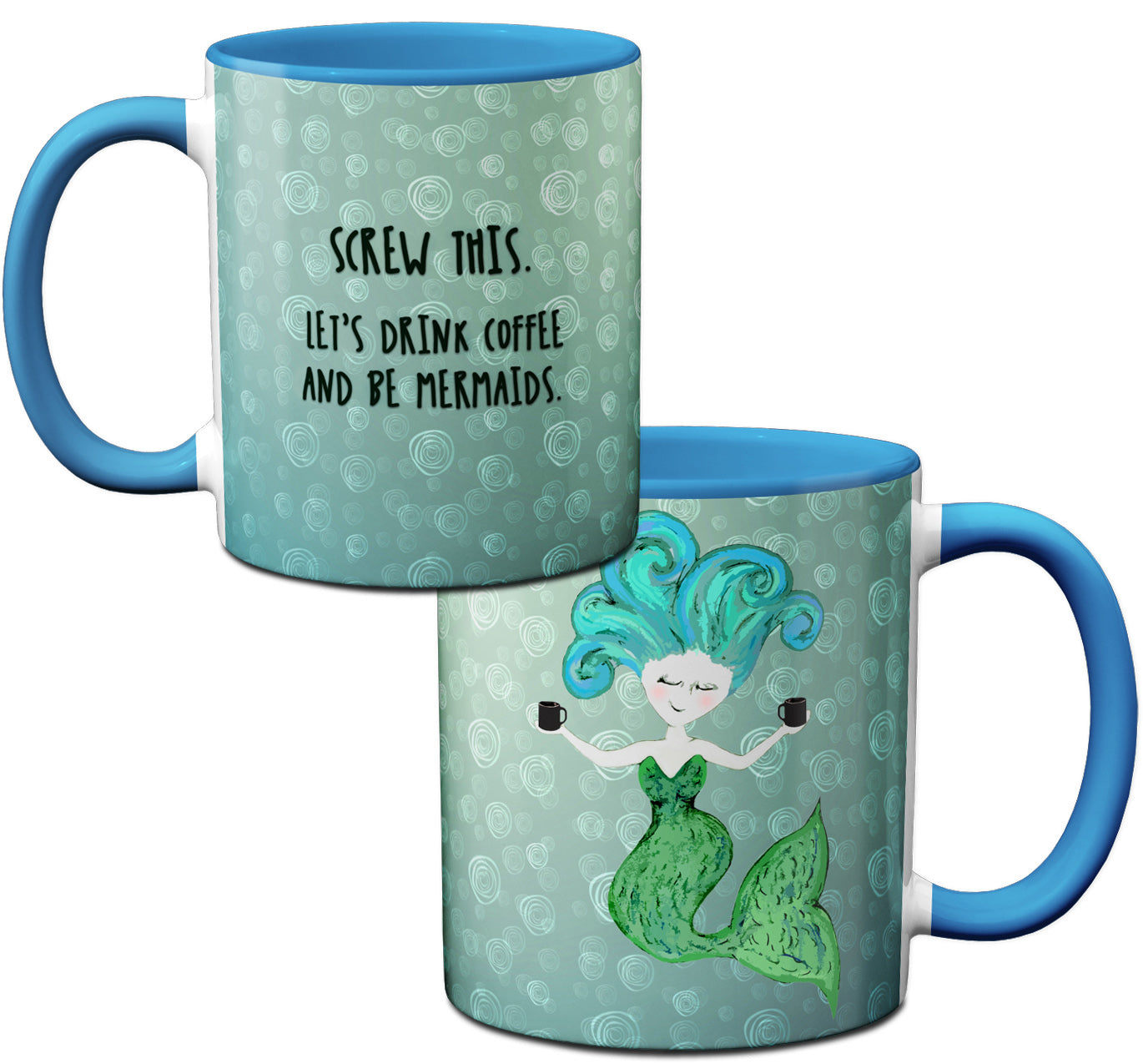 Mermaid Coffee Mug by Pithitude