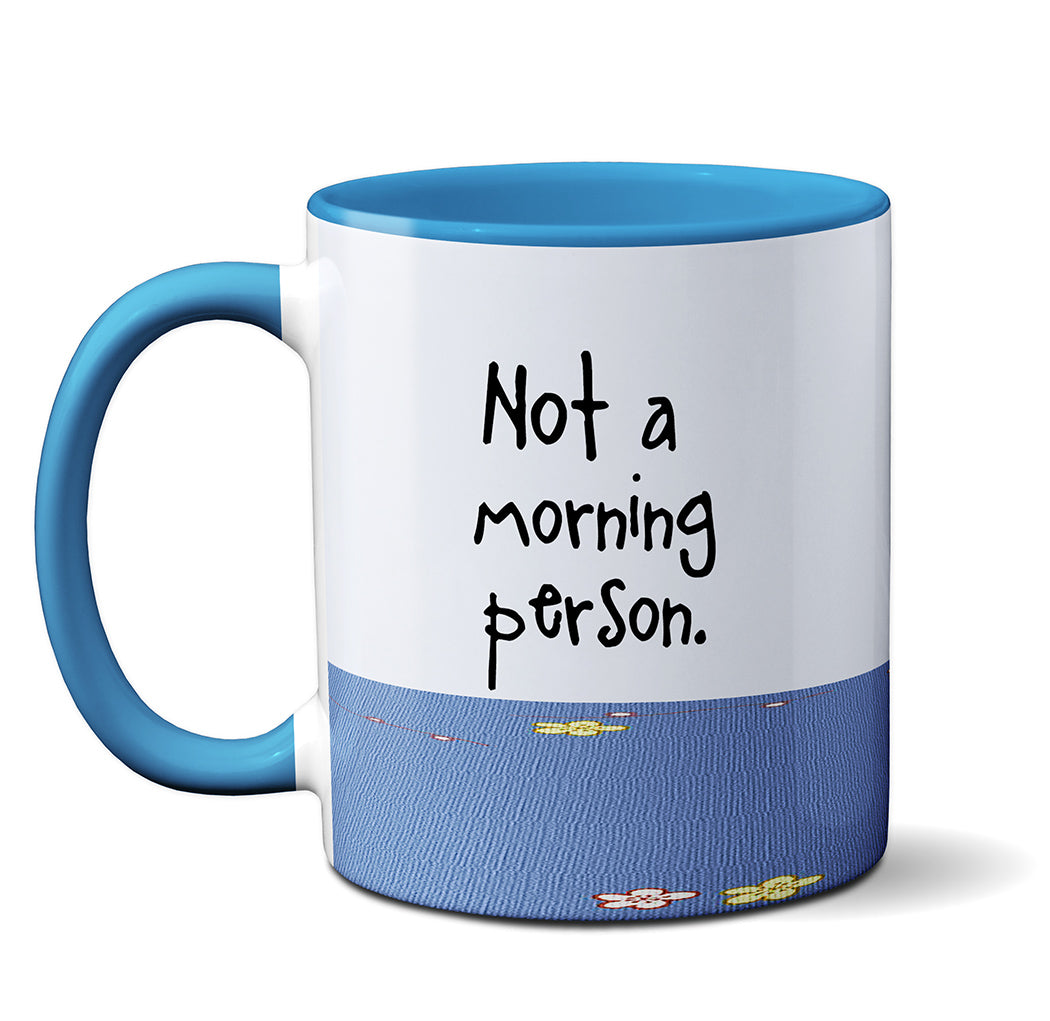 Morning Hedgehog Mug by Pithitude