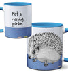 Morning Hedgehog Mug by Pithitude