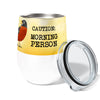 Morning Robin 12oz Stemless Insulated Stainless Steel Tumbler