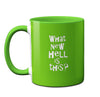 What New Hell Ostrich Emu Green Mug