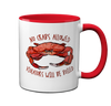 No Crabs Allowed Mug by Pithitude