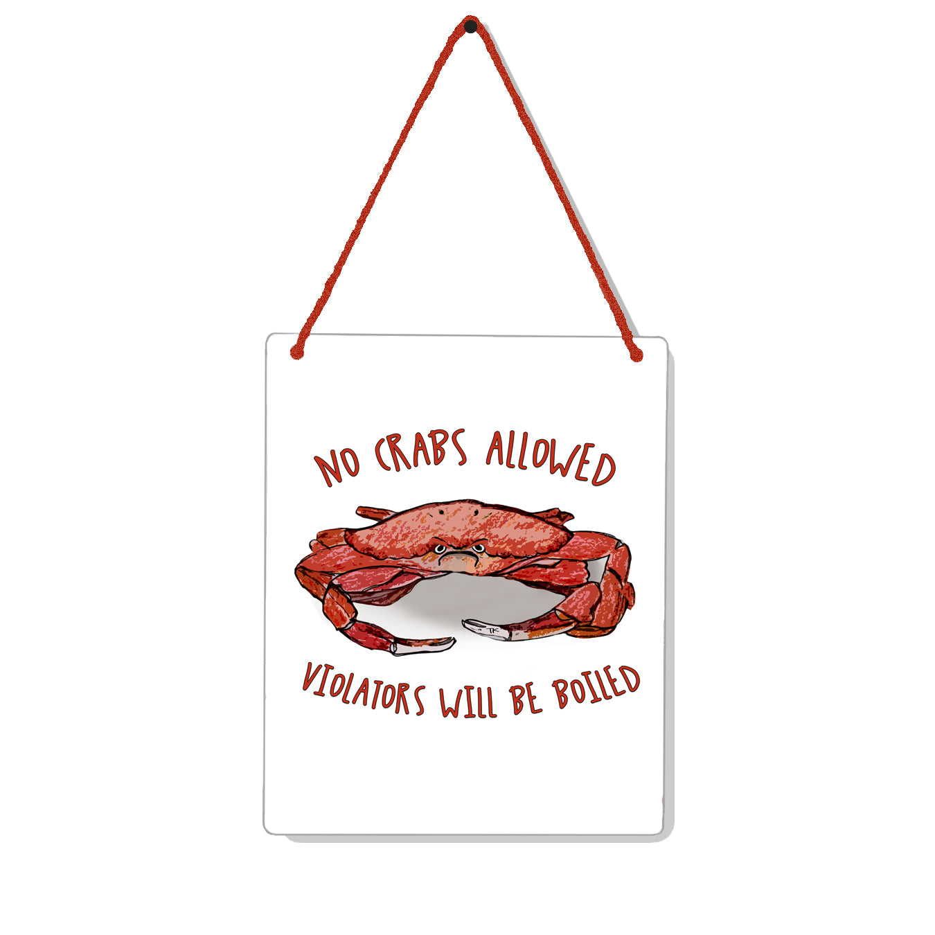 No Crabs 4x5