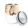 No More Fox 12oz Stemless Insulated Stainless Steel Tumbler