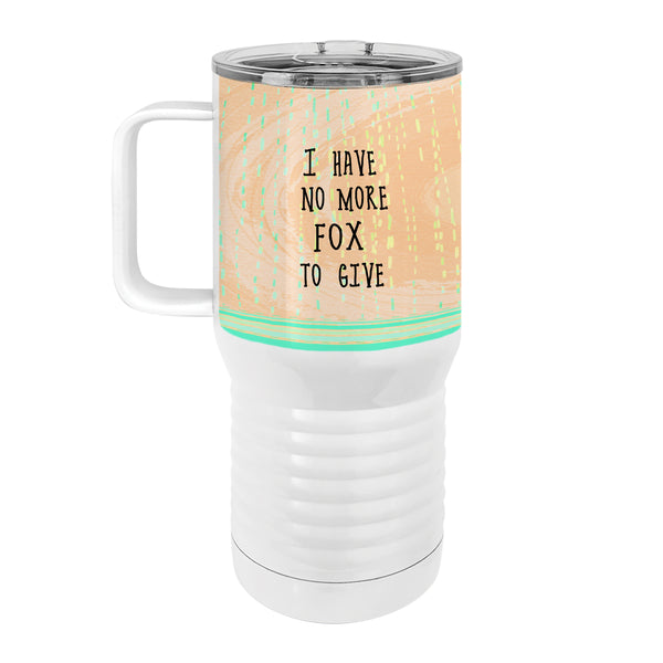 No More Fox 20oz Tall Insulated Stainless Steel Tumbler with Slider Lid