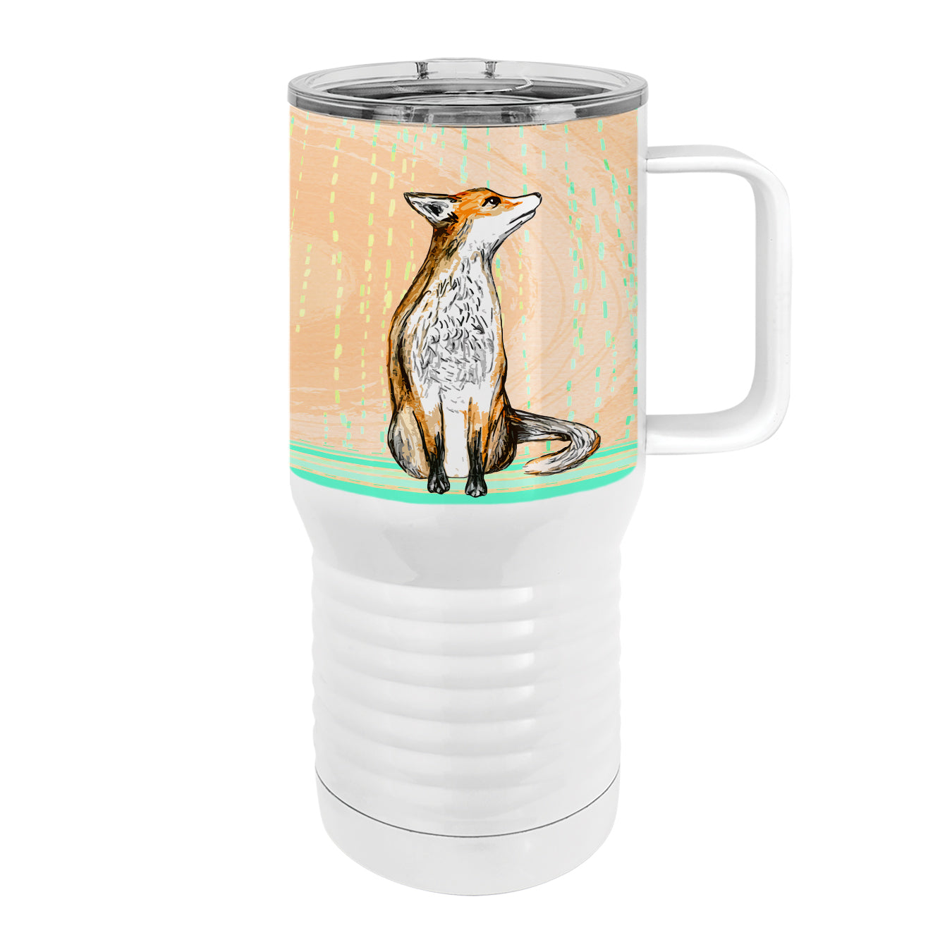 No More Fox 20oz Tall Insulated Stainless Steel Tumbler with Slider Lid