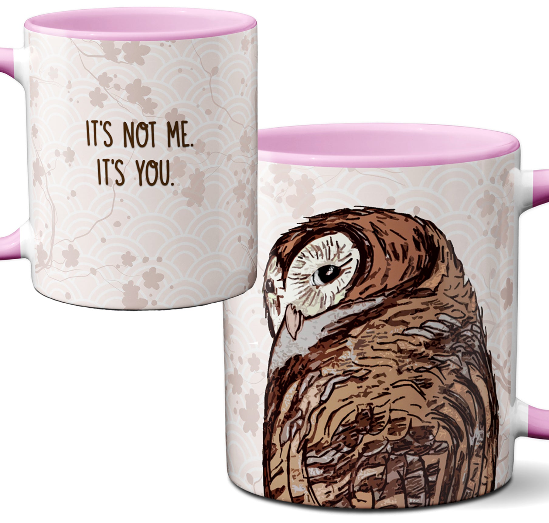 Not Me Owl Mug by Pithitude