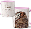 Not Me Owl Mug by Pithitude