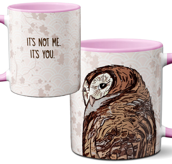 Not Me Owl Mug by Pithitude