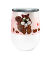 Nucking Futs Squirrel 12oz Stemless Insulated Stainless Steel Tumbler