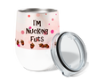 Nucking Futs Squirrel 12oz Stemless Insulated Stainless Steel Tumbler