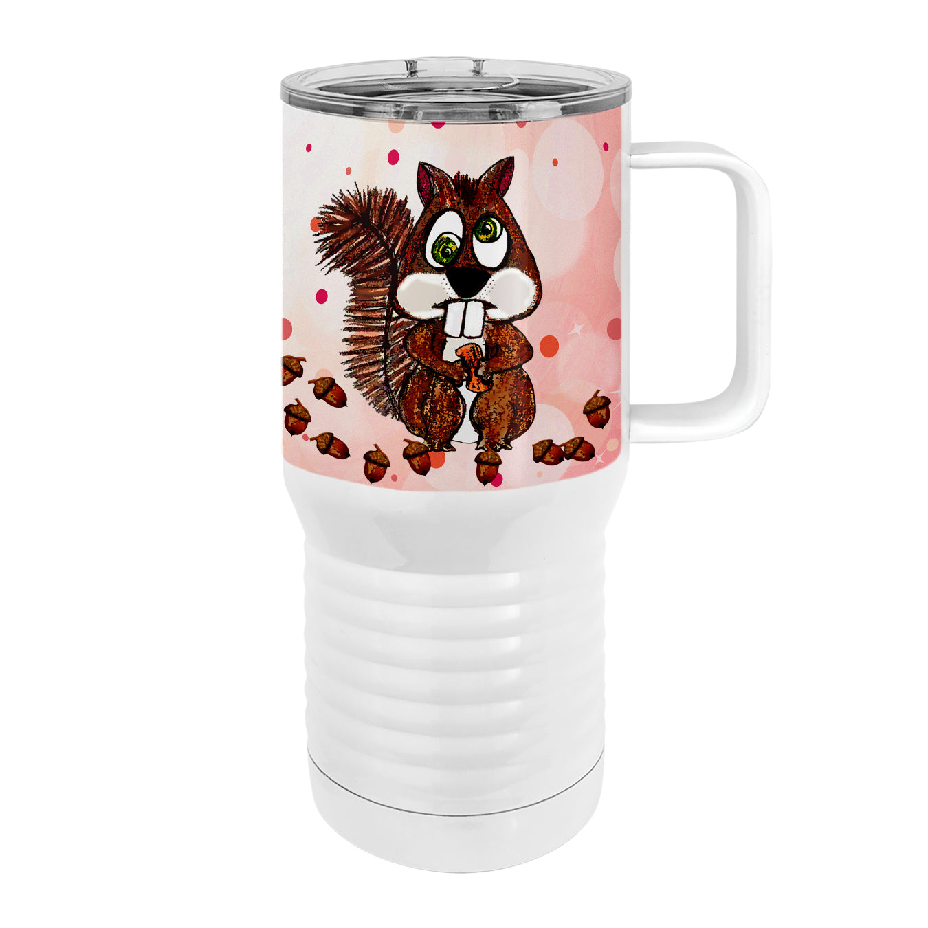 Nucking Futs Squirrel 20oz Tall Insulated Stainless Steel Tumbler with Slider Lid