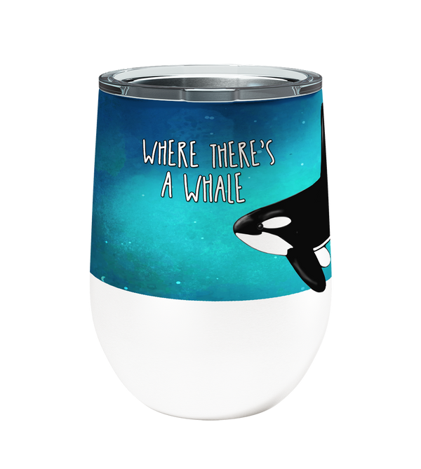 Orca Way 12oz Stemless Insulated Stainless Steel Tumbler