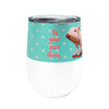 Piggy Skates 12oz Stemless Insulated Stainless Steel Tumbler