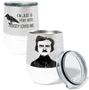 Poe Boy Stainless Steel 12oz Insulated Stemless Tumbler