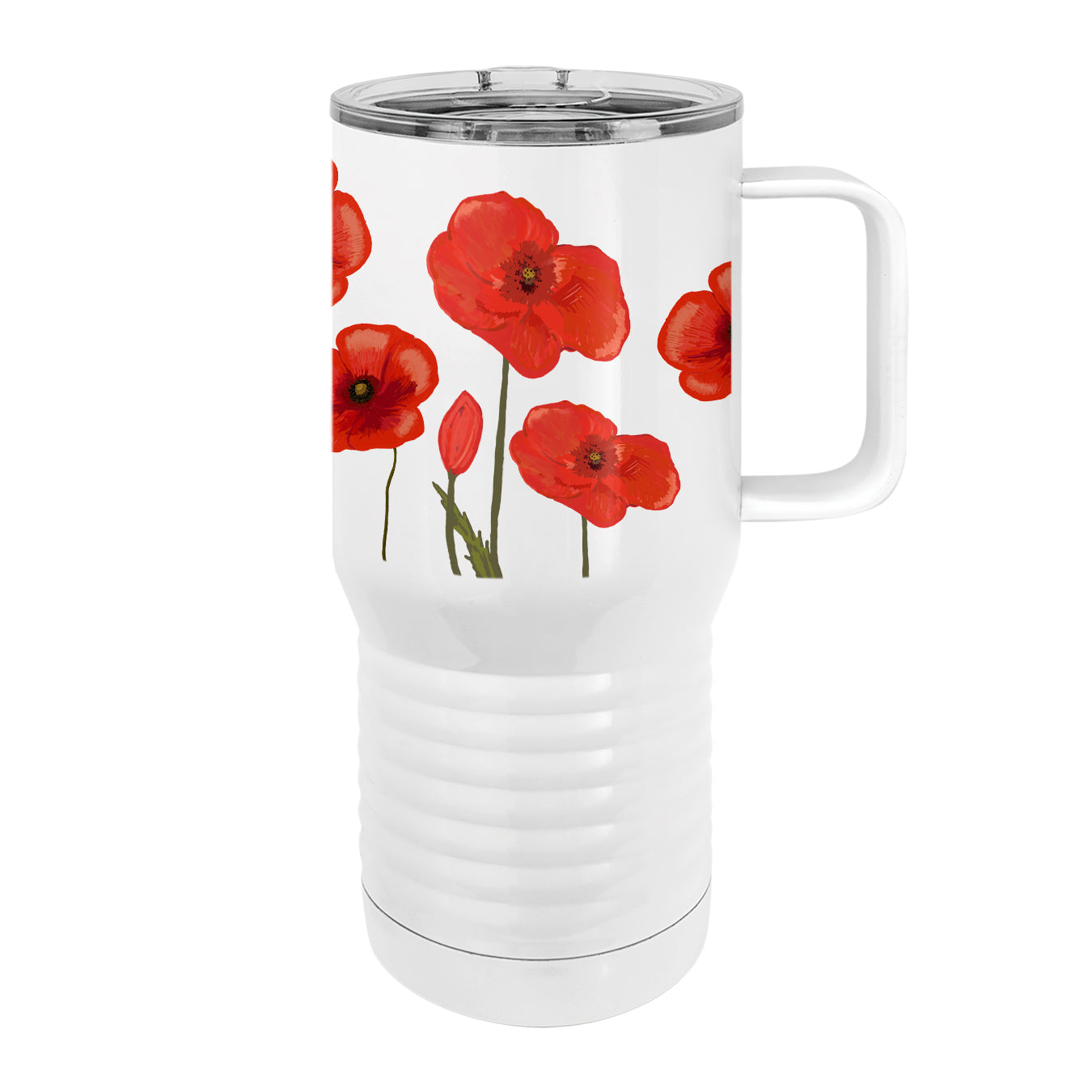 Poppy Think 20oz Tall Insulated Stainless Steel Tumbler with Slider Lid