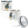 Quail Covey 12oz Insulated Stainless Steel Tumbler with Clear Lid