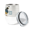 Quail Covey 12oz Insulated Stainless Steel Tumbler with Clear Lid