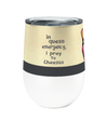 Queso Mouse 12oz Stemless Insulated Stainless Steel Tumbler