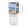 Seagull Clouds 20oz Tall Insulated Stainless Steel Tumbler with Slider Lid