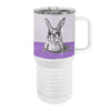 Rabbit Shoelaces 20oz Tall Insulated Stainless Steel Tumbler with Slider Lid