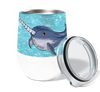Stabby Narwhal 12oz Stemless Insulated Stainless Steel Tumbler