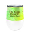 Unsupervised Greyhounds 12oz Stemless Insulated Stainless Steel Tumbler