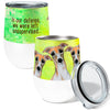 Unsupervised Greyhounds 12oz Stemless Insulated Stainless Steel Tumbler