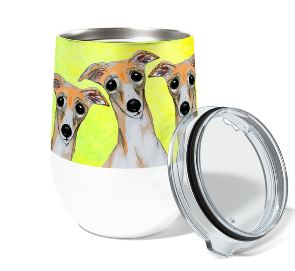 Unsupervised Greyhounds 12oz Stemless Insulated Stainless Steel Tumbler
