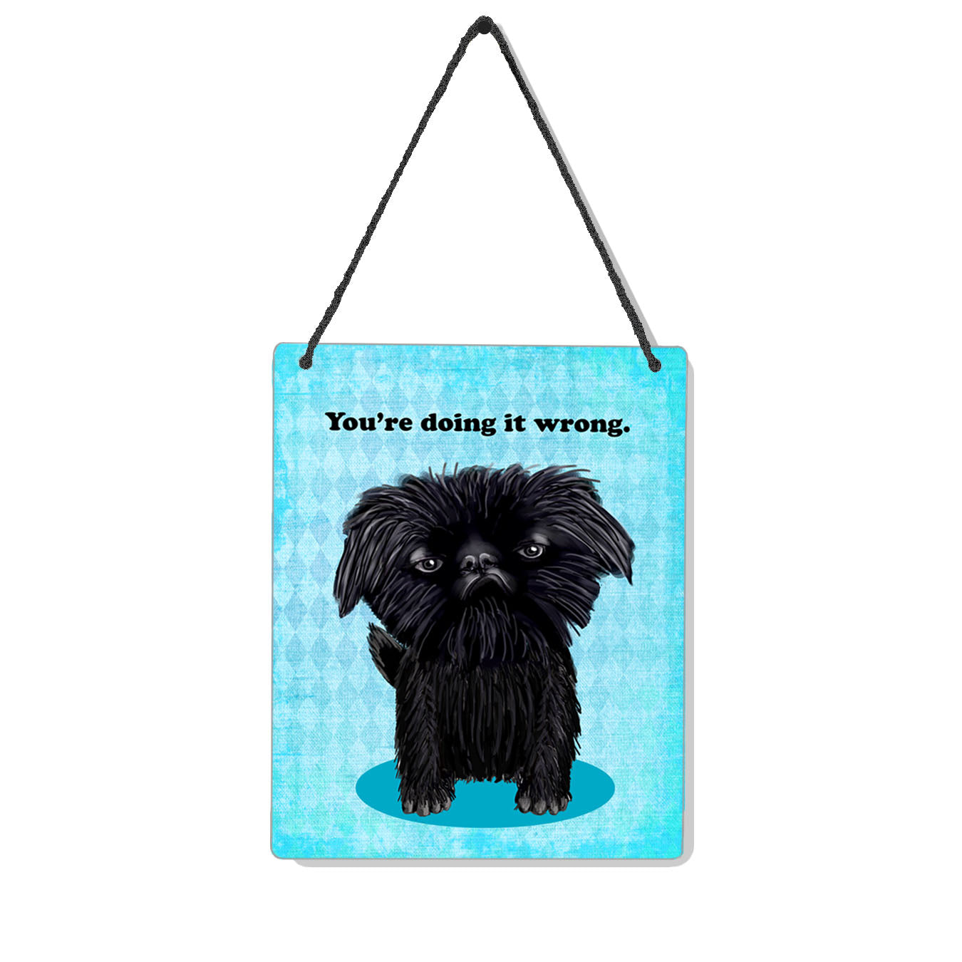 Dog Wrong 4x5
