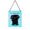 Dog Wrong 4x5" Mini-Sign