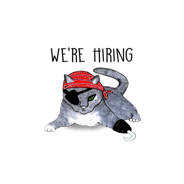 We're Hiring!-Revised 8/14/26