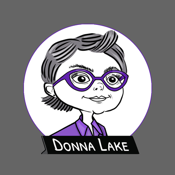 I'm Fine Donna Lake Lavender Women's Crewneck T-Shirt