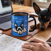 Blah Blah Dog Coffee Mug | Funny Dog Lover Gift | Min Pin Humor Mug