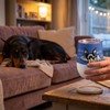 Blah Blah Dog Miniature Pinscher 12oz Insulated Wine Tumbler