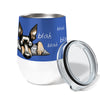 Blah Blah Dog Miniature Pinscher 12oz Insulated Wine Tumbler
