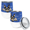 Blah Blah Dog Miniature Pinscher 12oz Insulated Wine Tumbler