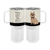 Cairn Terrier 20oz Tall Insulated Stainless Steel Tumbler with Slider Lid