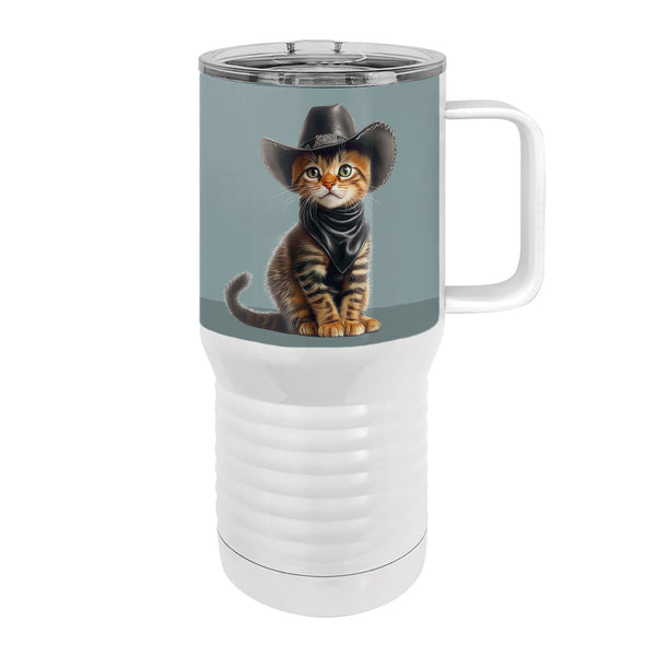 Cowboy Kitten 20oz Tall Insulated Stainless Steel Tumbler with Slider Lid