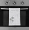 Dandelion Wishes Flour Sack Dish Towel