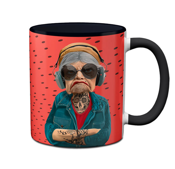 Drama Granny Mug by Pithitude