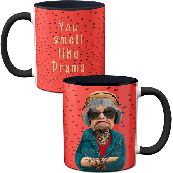 Drama Granny Mug by Pithitude