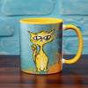 Eye Punch Cat Funny Mug
