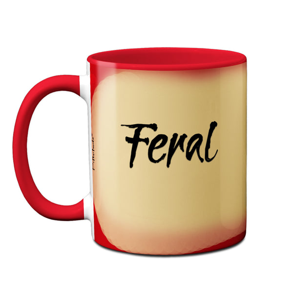 Feral Cat Mug by Pithitude