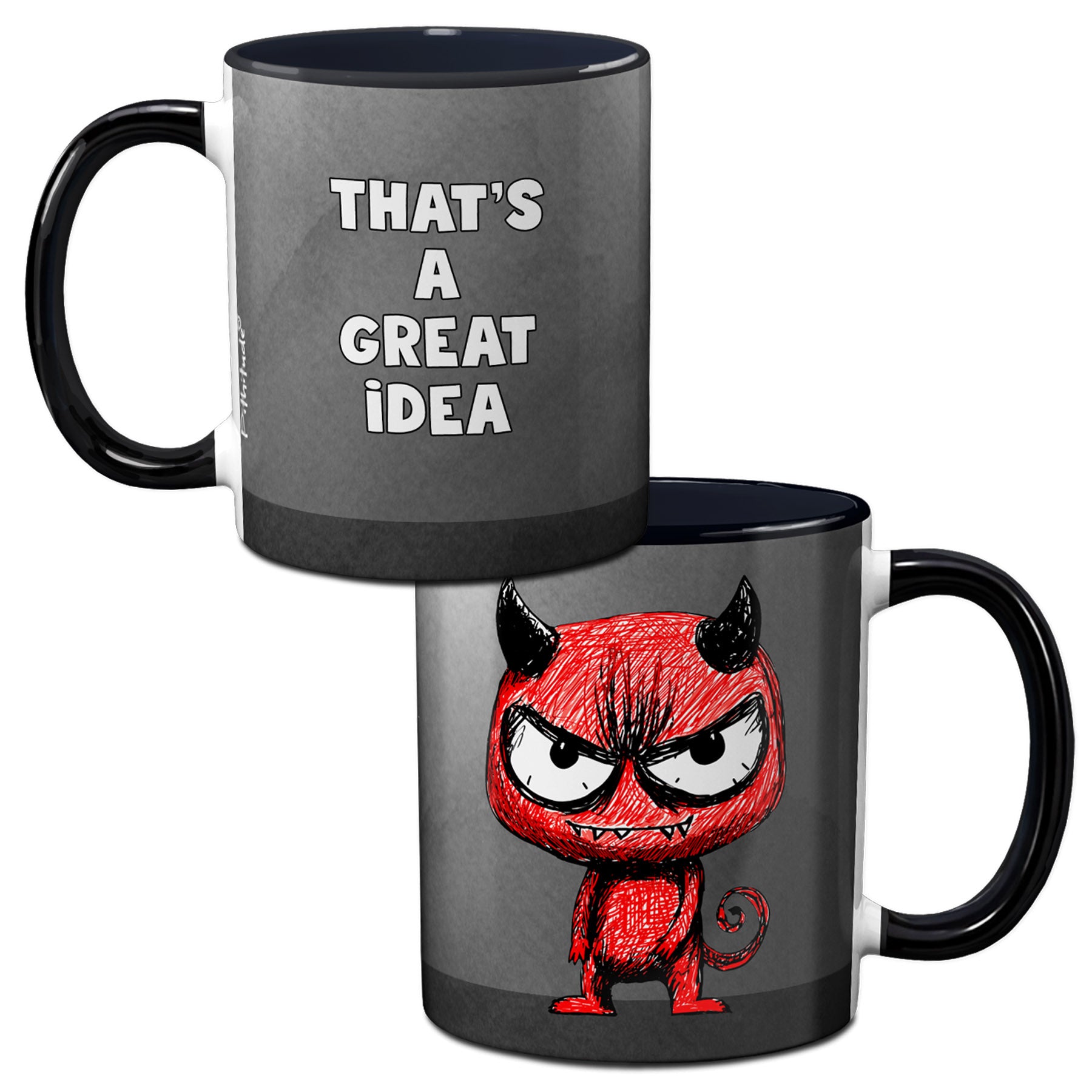 That’s a Great Idea Demon Mug | Funny Halloween Gift