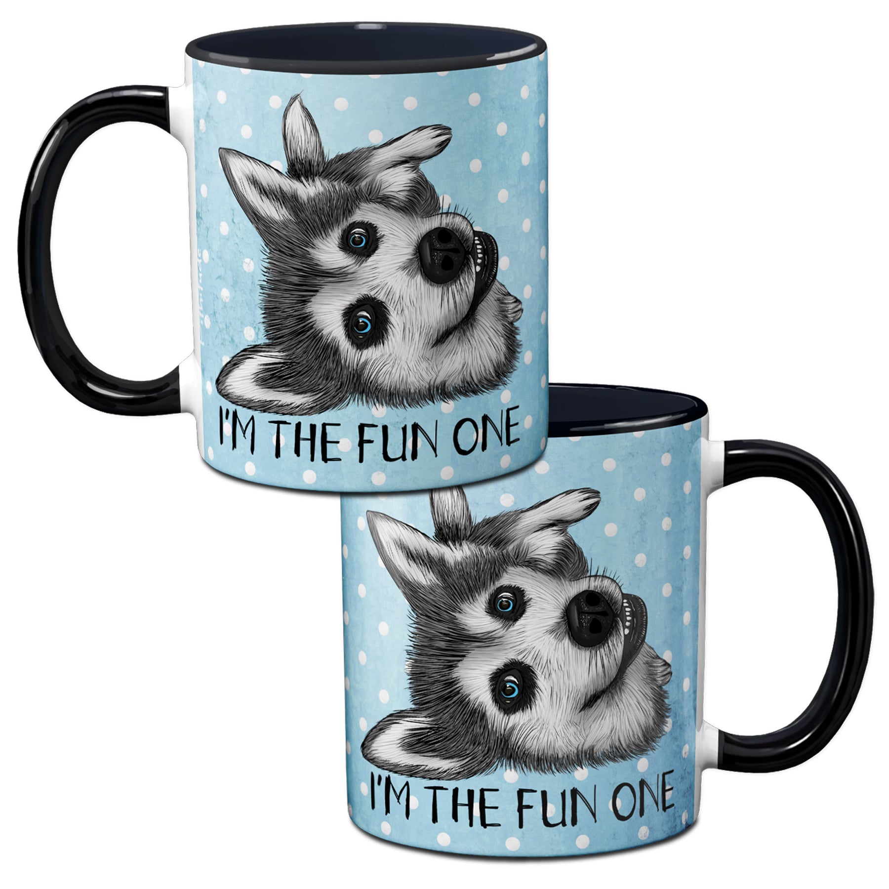 I'm the Fun One Husky Coffee Mug | Funny Dog Lover Gift