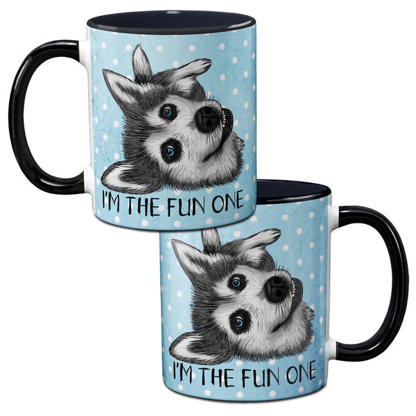 I'm the Fun One Husky Coffee Mug | Funny Dog Lover Gift