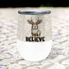 Jackalope Believe Insulated Wine Tumbler | Cryptid and Folklore Gift