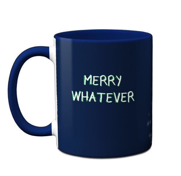 Merry Whatever Snowman Mug