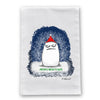 Merry Whatever Snowman Flour Sack Dish Towel